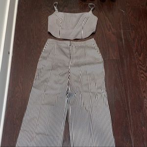 NBD Striped Pant Set - Never Worn